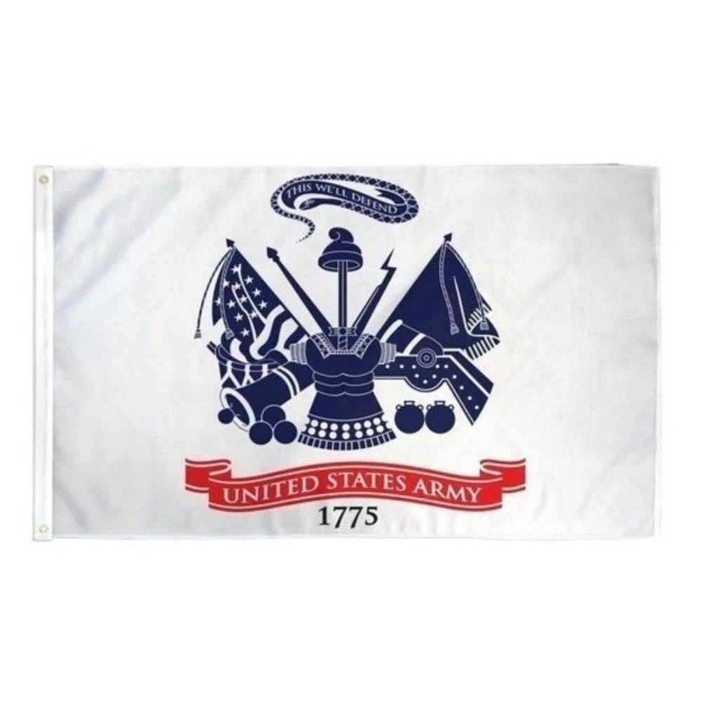 "US ARMY" flag 3x5 ft 100% Nylon banner United States Army 1775 Armed Forces